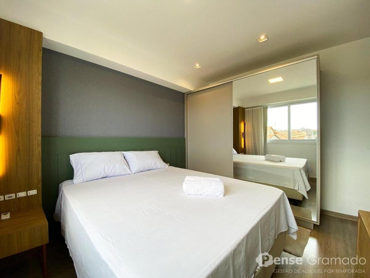 Apartamento 2 Suites - 650M Da Rua Coberta Gramado Exterior foto